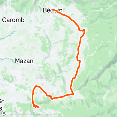 2 - Venasque to Bedoin | 17.7 mi Cycling Route on Strava