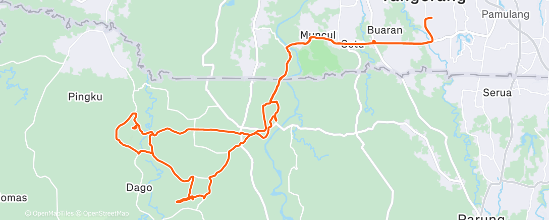 Map of the activity, XC