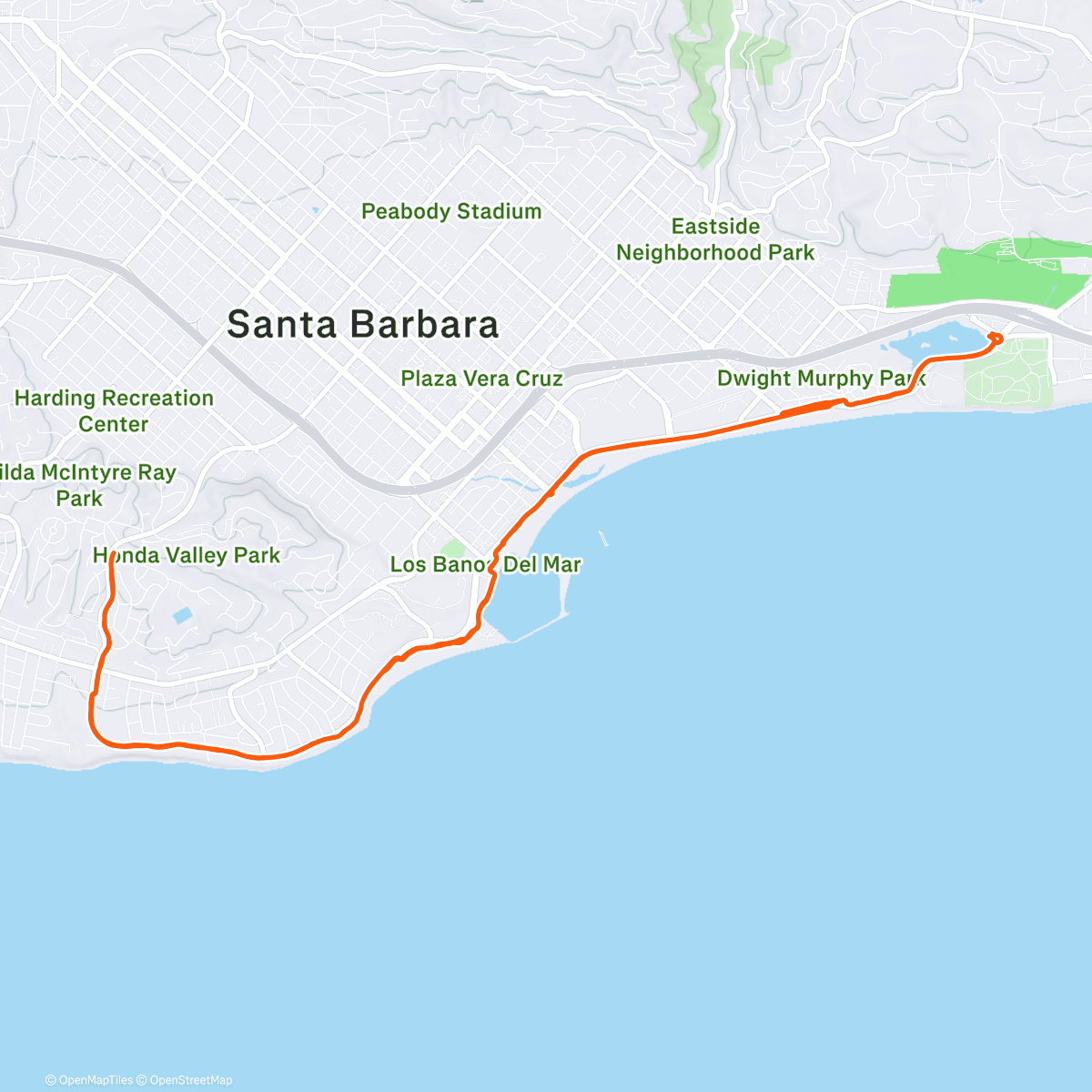 Map of the activity, Good to be getting out again after a relaxing Christmas with the fam 😃