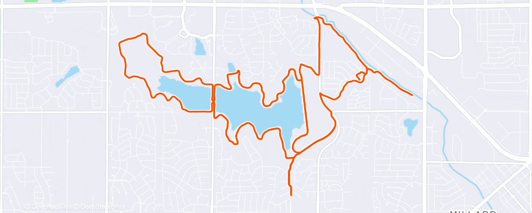 Map of the activity, Well starting off the year feeling this bad means it’s only going to get better!