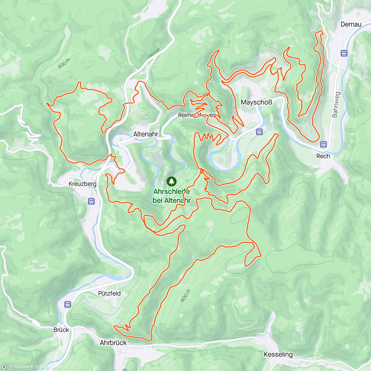 Mapa da atividade, Panormalauf Burg Are w/ Phillip 👌