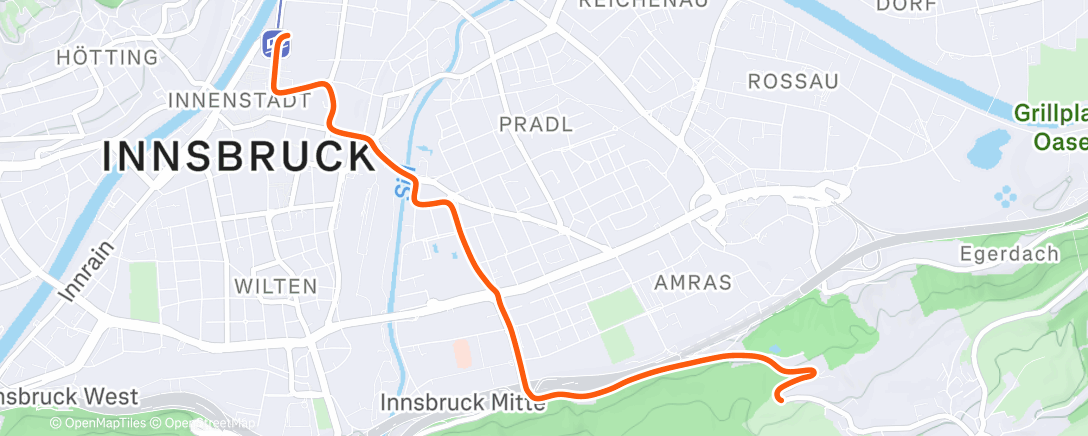 Карта физической активности (Zwift - Race: HISP WINTER TOUR 2025 STAGE 5 (A) on Lutscher in Innsbruck)