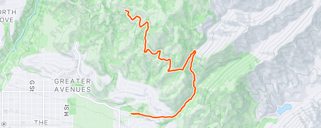 Map of the activity, Chukar