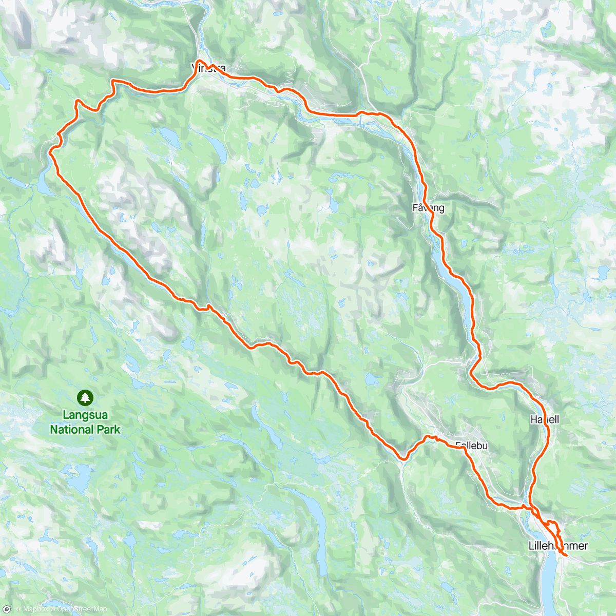 Mapa da atividade, Skåbu
