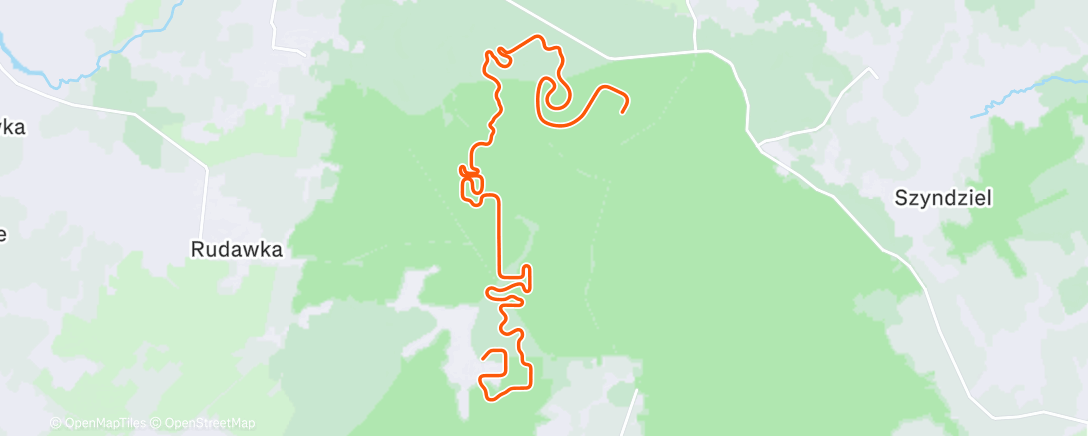 Map of the activity, MyWhoosh - Zone 2 Endurance 30min
