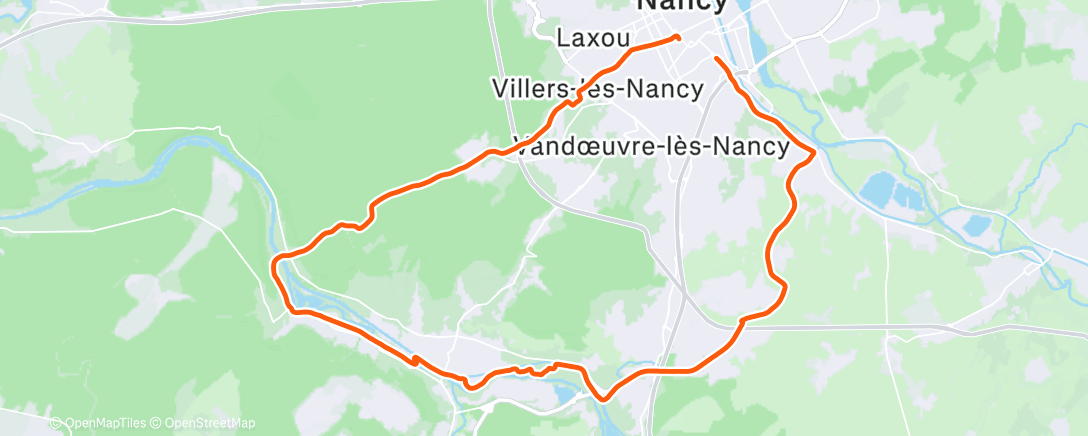 Map of the activity, Coucou la Lorraine 🥶