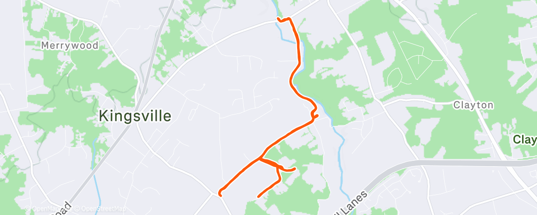 Map of the activity, 1st ride of 2026