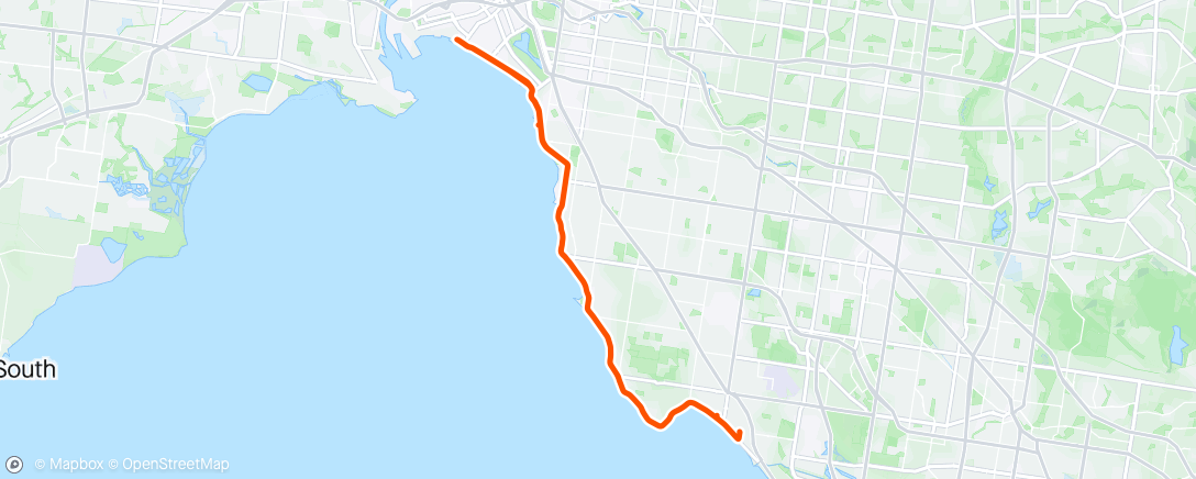 Map of the activity, Afternoon Ride - Better late than never!