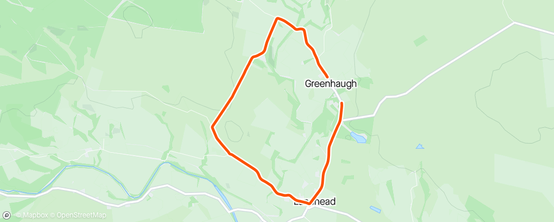 Map of the activity, Pre dirty Reiver bike test. It's freezing up here 🥶😂