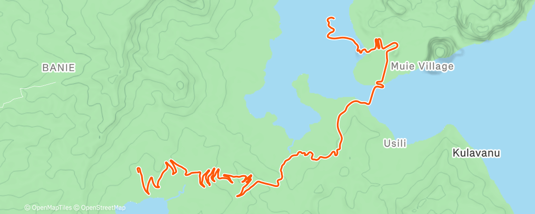 Map of the activity, Zwift - Tour of Fire and Ice in Watopia