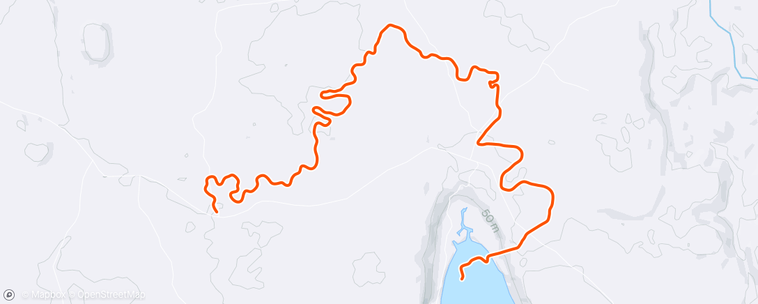 Map of the activity, Zwift - Group Workout: Short - Power Surge  on Turf N Surf in Makuri Islands