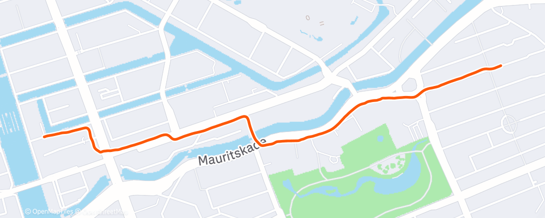 Map of the activity, Lunch Walk