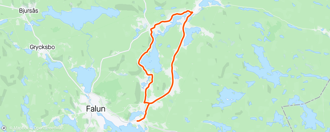 Map of the activity, Återhämtning