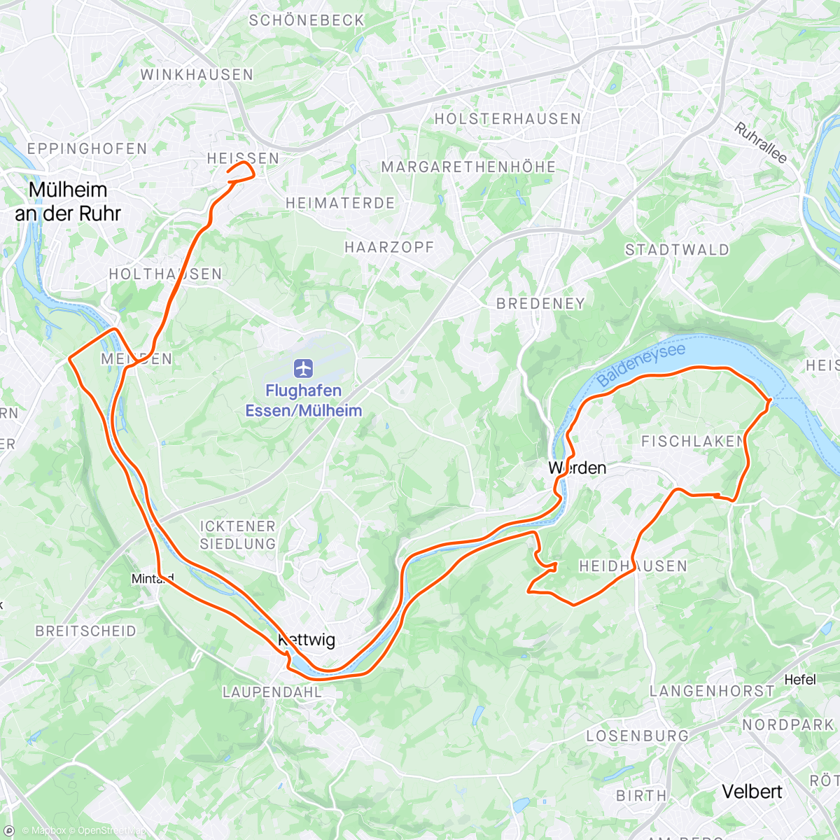 Map of the activity, Kleine Osterrunde