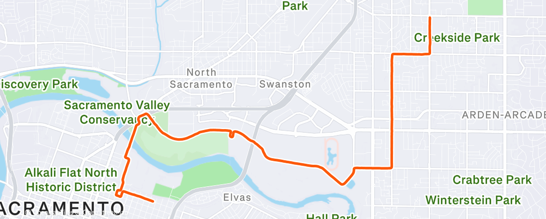 Map of the activity, GAA AGM