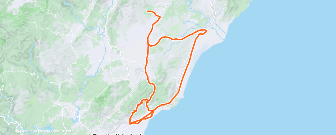 Map of the activity, TC day 5