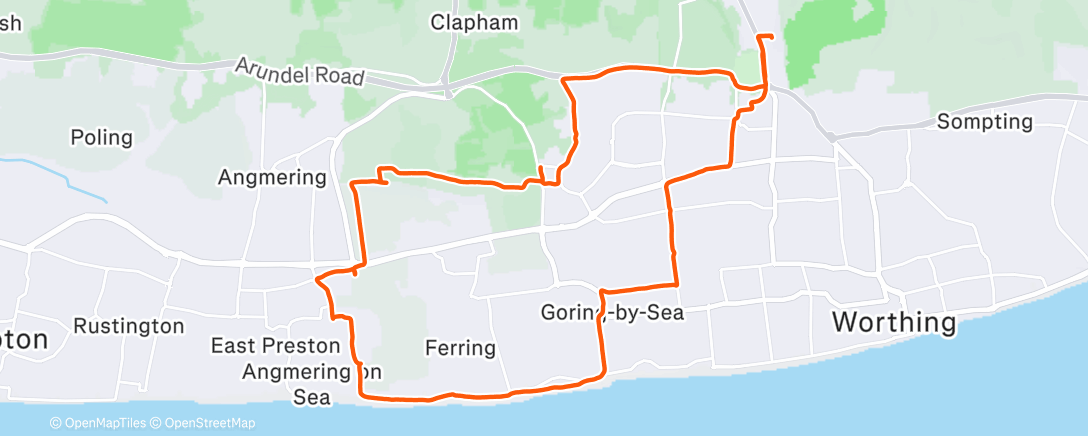 Карта физической активности (All terrain vehicles)