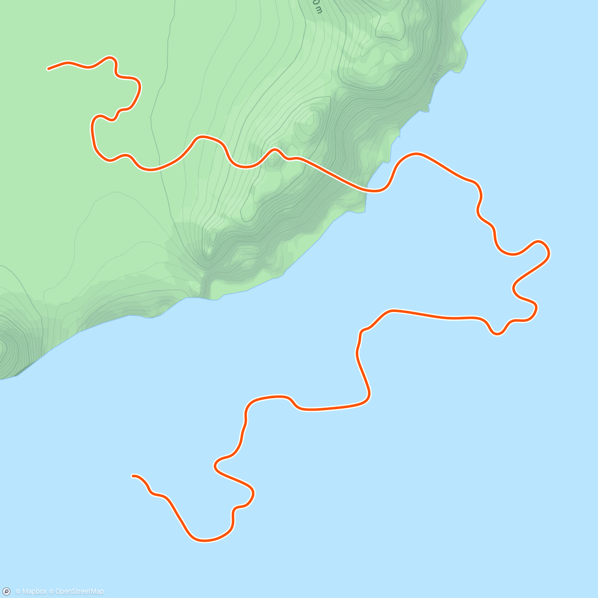 Map of the activity, Zwift - Sand And Sequoias in Watopia