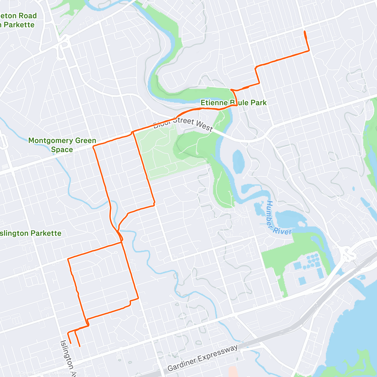 Карта физической активности (Commuting Fun)