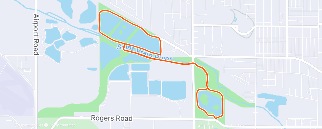 活动地图，Afternoon Run