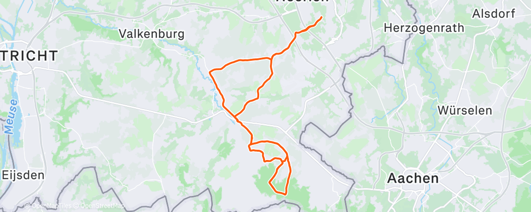 Map of the activity, Nu de rest van de dag hoesten alsof ik een slof heb weggepaft