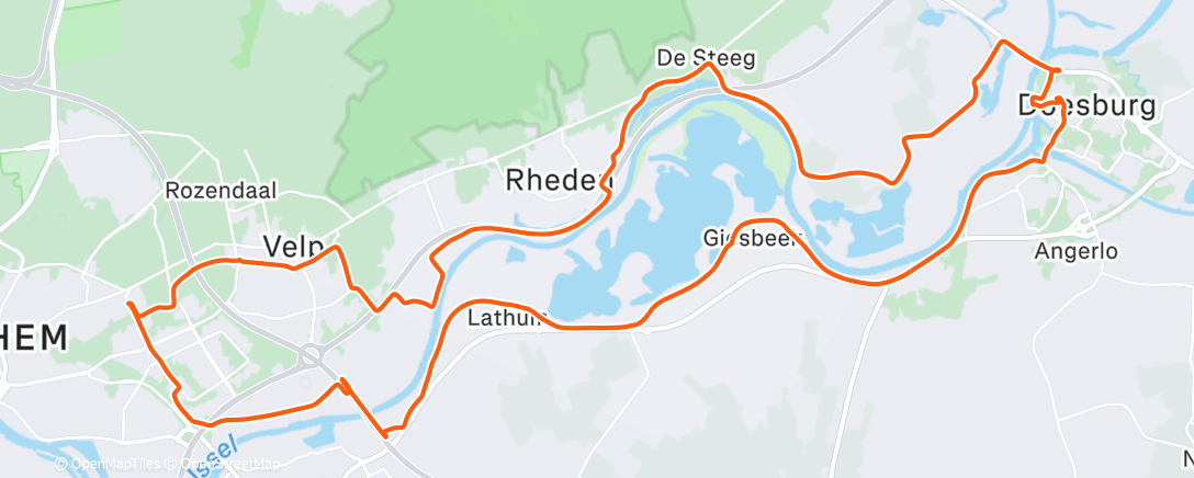 Map of the activity, Boodschappen doen