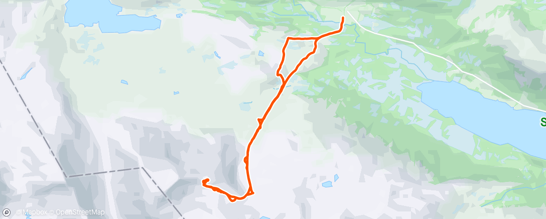 Map of the activity, Randone Nonshøa