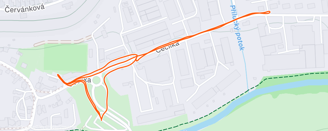 Map of the activity, Rozkluska