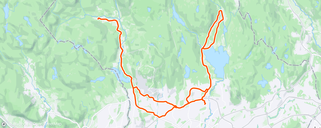 「Sørkedalen og Maridalen」活動的地圖