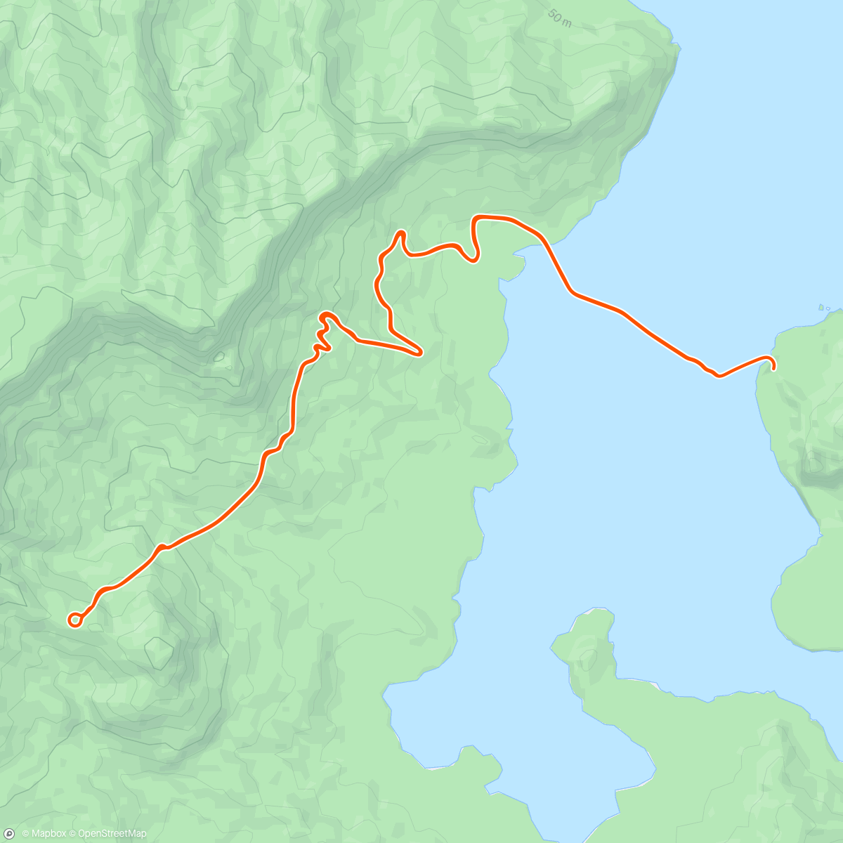 Map of the activity, Zwift - The Gorby on La Laguna Negra in Watopia