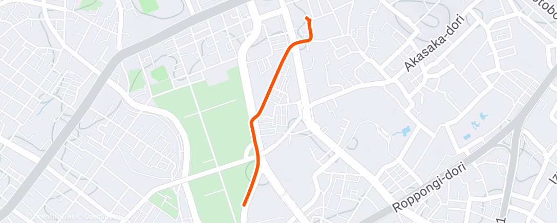Map of the activity, Morning Ride
