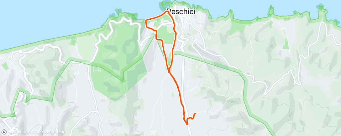 Map of the activity, Villaggio Moresco Alto - Baia di Peschici