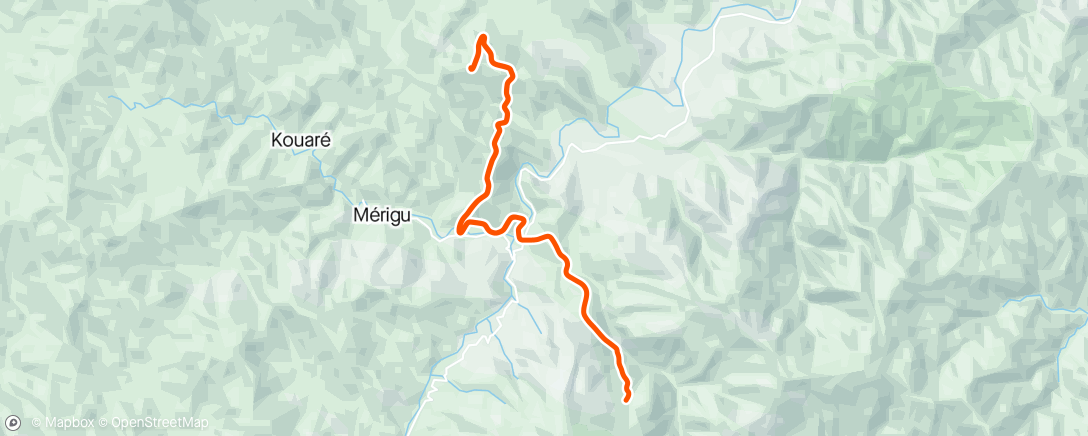 Mapa de la actividad, Zwift - Climb Portal: Mt Fuji at 100% Elevation in France