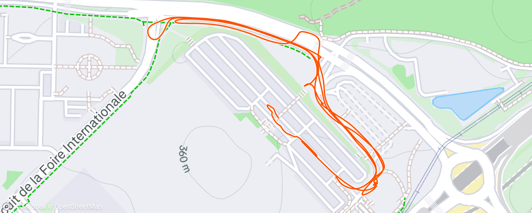Map of the activity, Ipwarminge