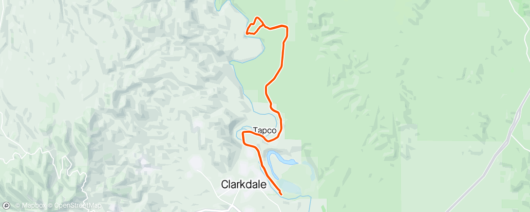 Map of the activity, Sycamore Canyon G+NL