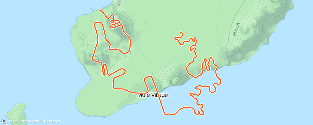Map of the activity, Zwift - Grin And Bear It in Watopia