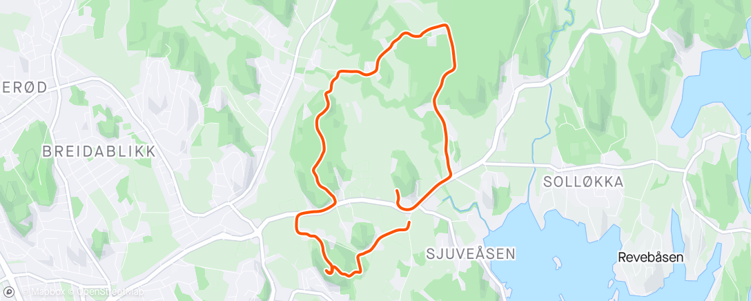 Map of the activity, Stirsdag comeback