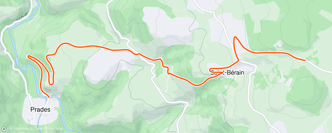 Map of the activity, CLM Peyra Taillade