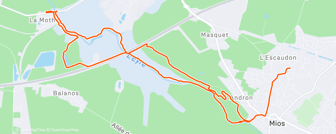 Map of the activity, MRC #13