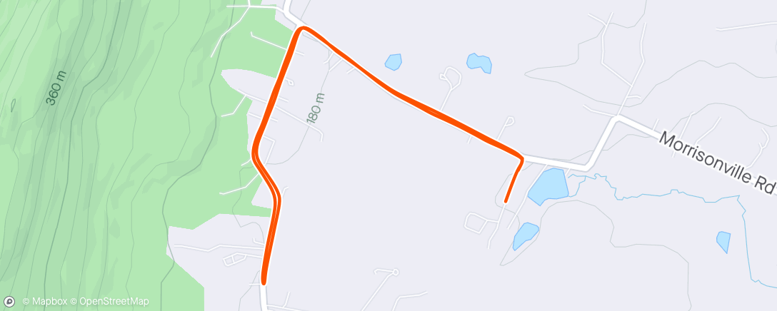 Map of the activity, Quick 5K