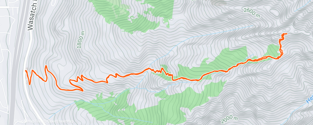Карта физической активности (mount olympus)