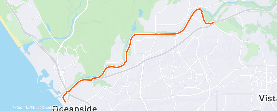 Map of the activity, San Luis Rey