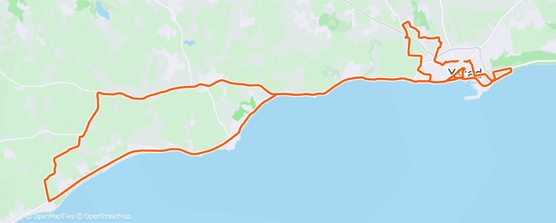 Map of the activity, Morning Gravel Ride Z2