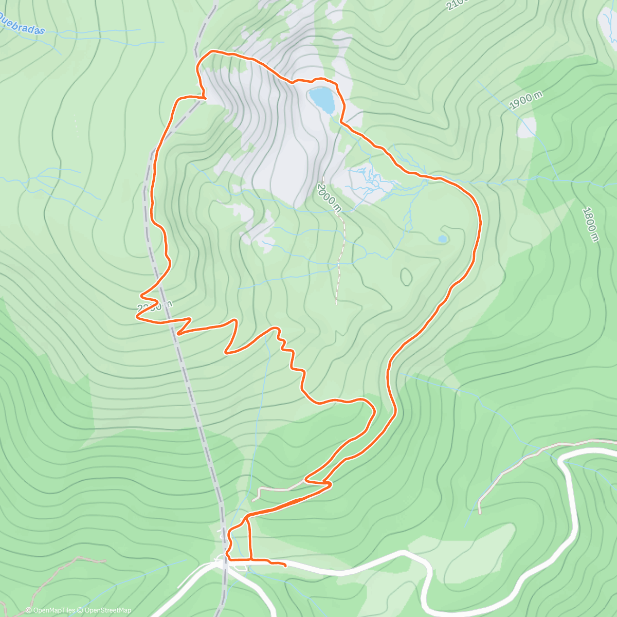 Карта физической активности (Día 57 - Hermana Mayor de Peñalara)
