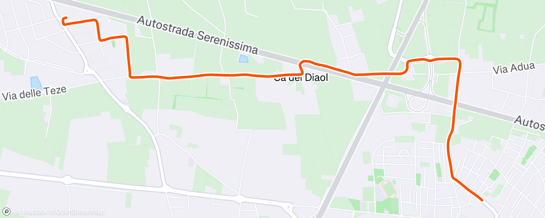 Map of the activity, BTH