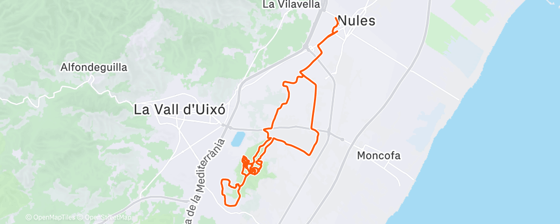 Map of the activity, On estás?? En la punta paaaark 🤟🤟