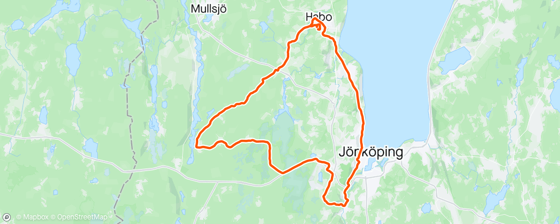 アクティビティ「A good week of 30h on the bike」の地図