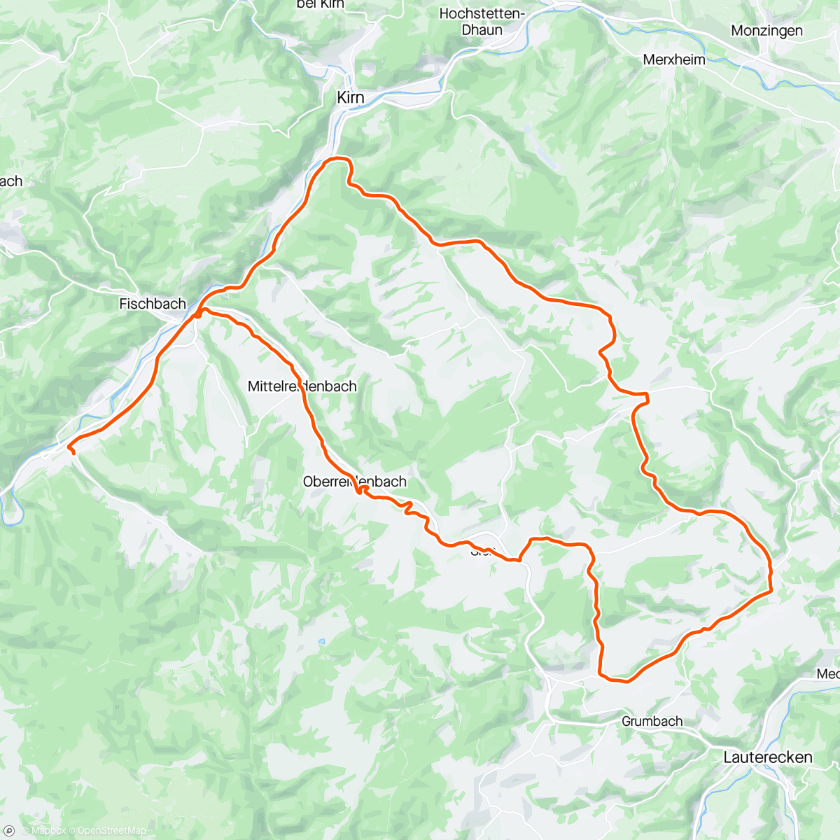 Map of the activity, Durchs Alte Land