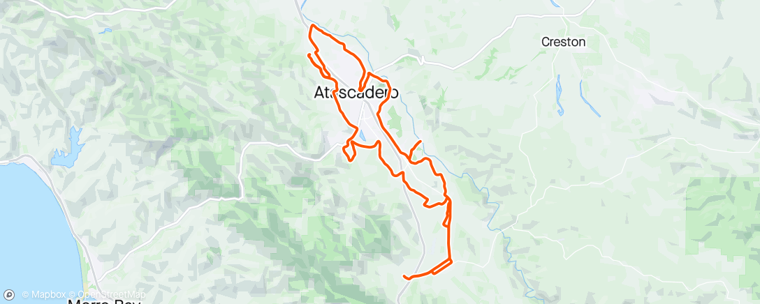 Map of the activity, Paradise