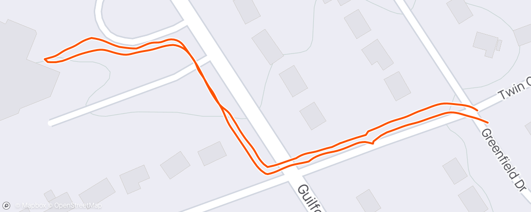 Map of the activity, , Avg Cadence:44